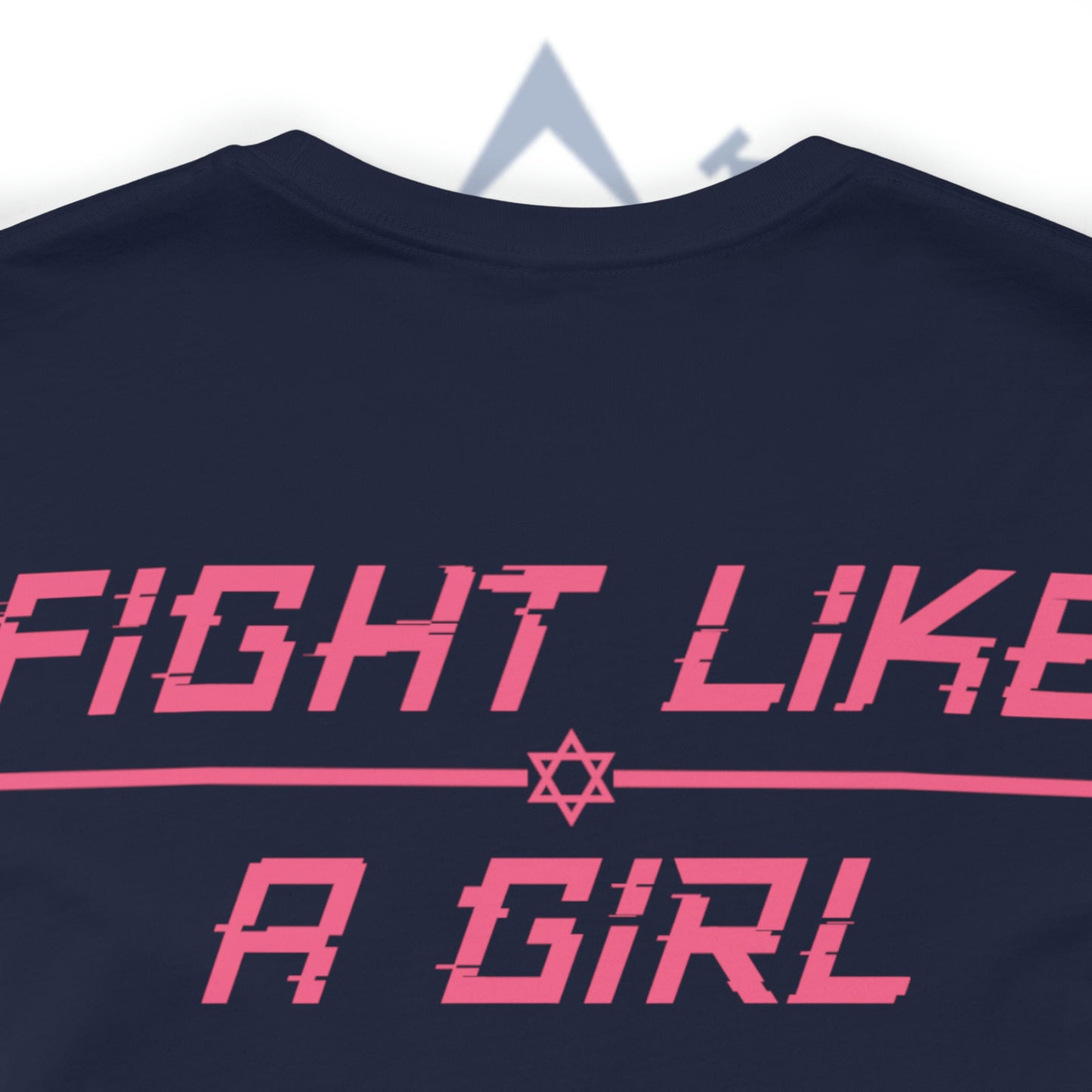 Fight Like A Girl Pink Unisex Short Sleeve Tee
